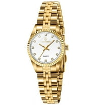 Bomieux Watches for Women Classic Quartz Analog Wrist Watch with Stainless Steel Strap Waterproof Wristwatch Christmas Gift for Woman