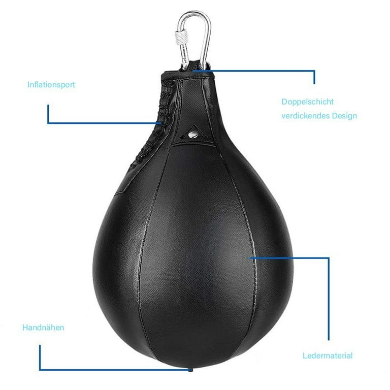Leather Punch Ball Hanging Pear Spinning Speed ​​Ball Boxing Punch