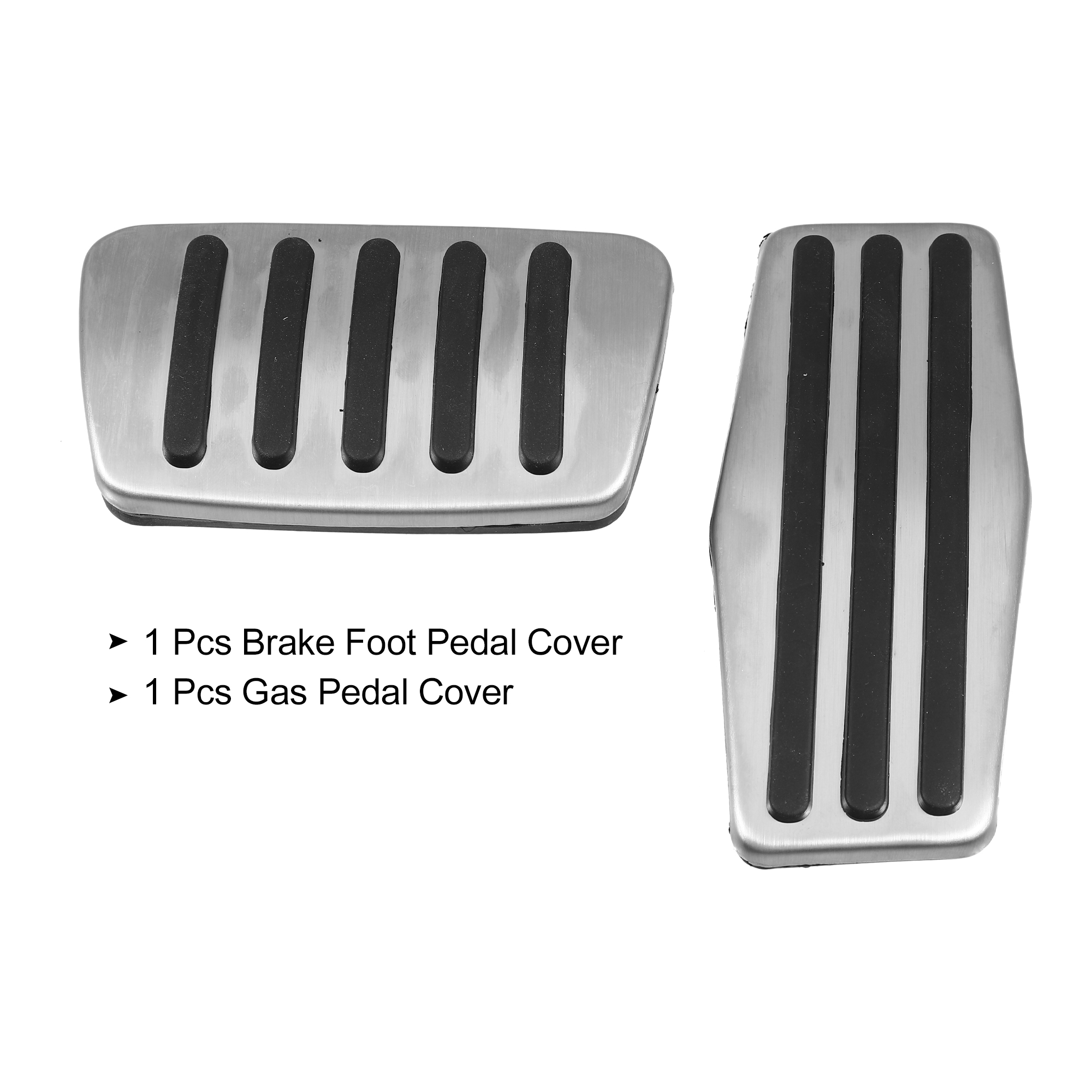 Unique Bargains Brake Gas Accelerator Pedal Covers Fit for Cadillac XTS - Pack of 2