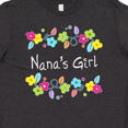 thumbnail image 4 of Inktastic Nanas Girl- bright flowers Youth T-Shirt, 4 of 5