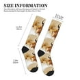 thumbnail image 4 of Pofeuu Yak Print Compression Socks for Women & Men Circulation - Best Support for Nurses,Running,Athletic,Sports, 4 of 7