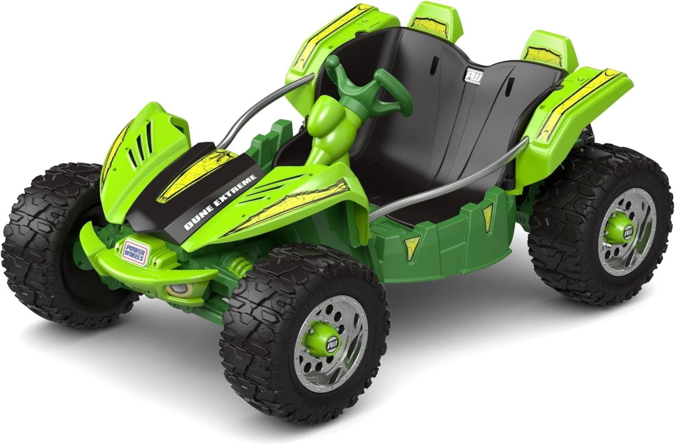 12V Green Rechargeable Battery Powered Kids Ride On Dune Buggy ATV Racer Walmart