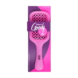 Goody Ouchless Vented Paddle Detangler Brush, Pink