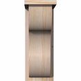 thumbnail image 2 of 7 1/2"W x 12"D x 20"H Carmel Smooth Corbel w/Backplate, Douglas Fir, 2 of 9