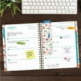 thumbnail image 4 of Hardcover Academic Year 2024-2025 Planner (June 2024 Through July 2025) 8.5"x11", Large, Daily Weekly Monthly Planner Yearly Agenda. Bookmark, Pocket Folder and Sticky Note Set, Colorful Botanicals, 4 of 8