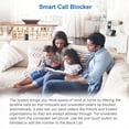 thumbnail image 4 of vtech VS DECT 6.0 Bluetooth 4 Handset Cordless Phone for Home with Answering Machine, Blocking, Caller ID, Intercom and Connect to Cell (Silver & Black) Silver 4 Handsets Phone, 4 of 12