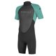 O'Neill Muta Uomo Reactor-2 2mm - Back Zip Manica Corta Primavera - Foto 9