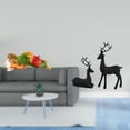 thumbnail image 2 of CarpNettore Resin Joseph Jesus Statue And Black Deer Reindeer Figurine Decorative Desk Display Sleeping Joseph Sculpture Tabletop Shelf Office Car Animal Sculptur, 2 of 8
