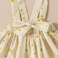 thumbnail image 4 of Dooleck Mamas Baby Girl Clothes Infant Toddler Ribbed Shirt Strap Daisy Skirt Outfit, 4 of 8