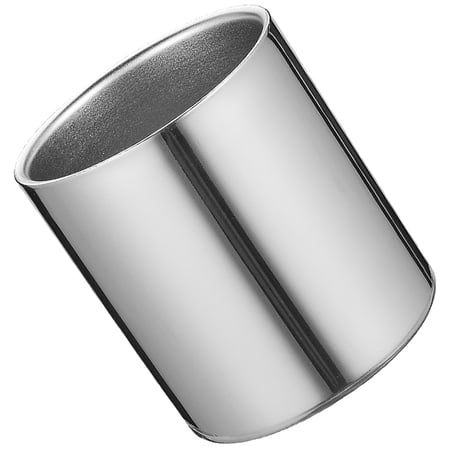 UPGRATOR Camping Stainless Steel Mug Plated Silver Unbreakable and Rust Resistant for Outdoor Use