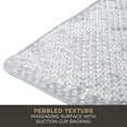 thumbnail image 4 of Bath Bliss Extra Long Aqua Gel Rectangular Bath Mat in Clear, 4 of 5