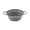 B001- Clear (Style A), variant on Kitchen Strainer, Collapsible Strainers for Kitchen, Colander for Kitchen, Vegetable Baskets for Kitchen, Silicone Strainer Basket, 13 X 4 Inch Diameter Perforated Design Drain