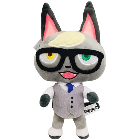 Raymond - 8" Animal Crossing New Leaf Plushie Stuffed Animal Plush Doll Toy
