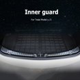 thumbnail image 3 of Ndcxsfigh 2 Uds Cubierta Placa Protectora Parachoques Trasero Interior Coche Acero Inoxidable para Tesla Modelo 3, 3 of 9