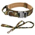 thumbnail image 1 of Durable Military Tactical Dog Collar Bungee Leash Set Pet Nylon Walking Training Collar For Medium Large Dogs German Shepard, 1 of 5