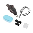 thumbnail image 2 of Almencla Portable Referee Whistle with Lanyard for Competition Football Match Camping Black, 2 of 8