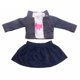 thumbnail image 1 of Conjunto de ropa de muñeca informal para muñeca de niña de 18 pulgadas, camiseta, abrigo / chaleco, conjunto de falda, trajes de muñeca 3 unids / set Guardurnaity FN0035-01B, 1 of 7