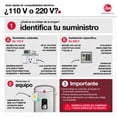 thumbnail image 3 of Calentador de Agua de Depósito Eléctrico  127 V 9 Litros 0.5 Servicio, Conexión básica incluida, 3 of 11
