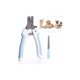 thumbnail image 3 of Cortaúñas para perros y gatos, cortaúñas para perros con cierre de seguridad y lima de uñas adecuado para gatos y perros (azul) 60 g JAMW Sencillez, 3 of 5