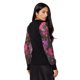 thumbnail image 1 of Dorothy Perkins - Jersey Estampado de Mangas para Mujer (Negro, Rosa), 1 of 2