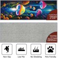 thumbnail image 4 of Mushroom Hallway Carpet 2x6ft Cartoon Mushroom Running Track Carpet Forest Fairy Tale Running Rug Magic Fairy Tale Washable Soft Children's Playroom, Bedroom Non-Slip Pad, 4 of 7