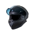 thumbnail image 2 of Casco Kov Integral Moto Buster Negro Mate Certificado Dot, 2 of 4