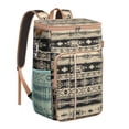 thumbnail image 1 of Ethnic Cooler Backpack - 20L Insulated Leakproof Lunch Bag, Retro Style for Outdoor Adventures, 1 of 6