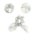 thumbnail image 3 of Unique Bargains 1 Pc Stylish Rabbit Ears Flower Hair Ties Hair Bands Beige, 3 of 5