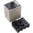 thumbnail image 3 of HUGFEGWE DC24V 6 Minutes 8 Terminals Range Adjustable Time Delay Relay Switch Timer AH3-3 with Socket Base CA919-113198, 3 of 7