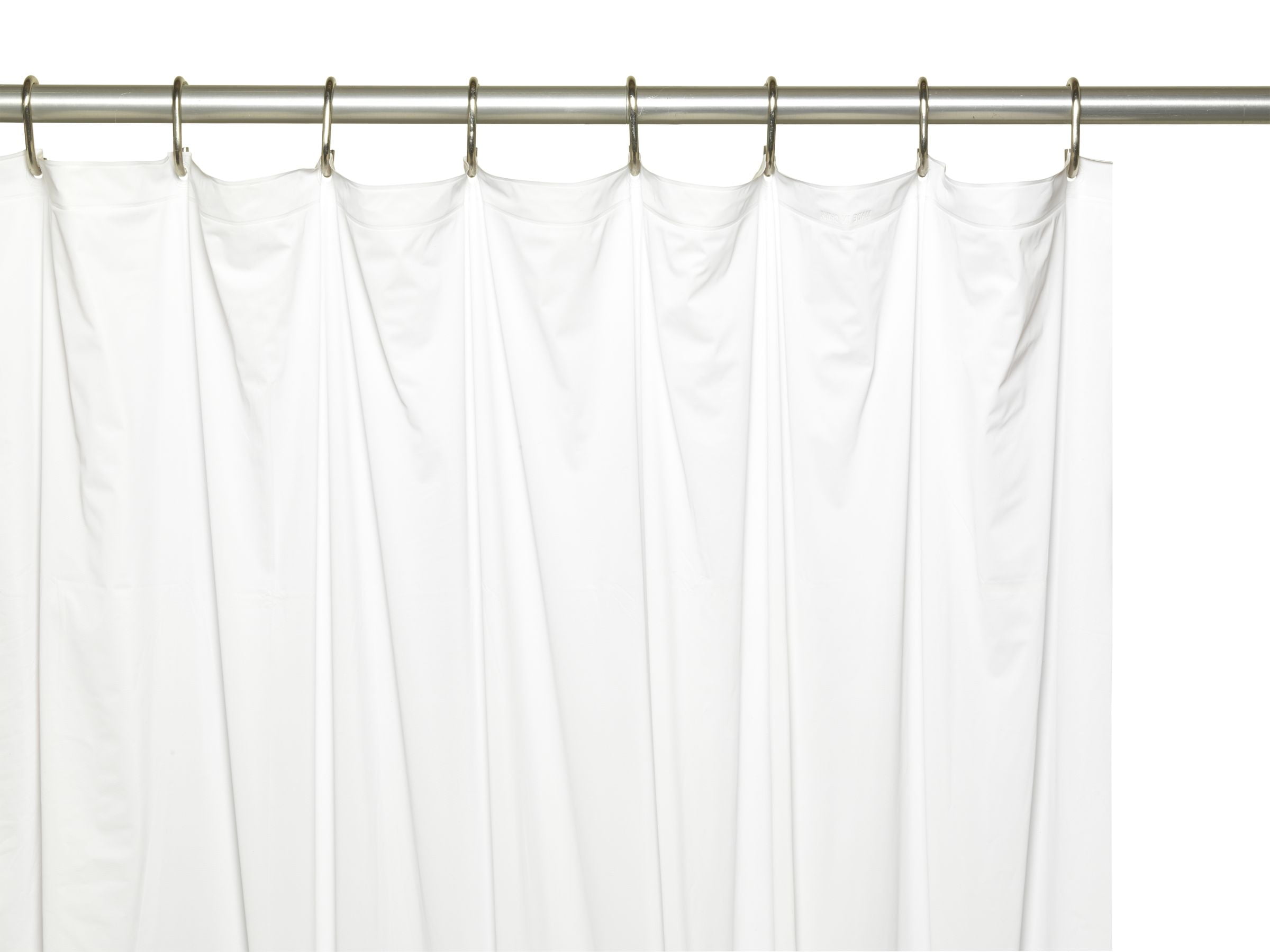 BetterBath Stall Sized Heavy Vinyl Shower Curtain Liner (54" x 78