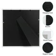 thumbnail image 3 of Unique Bargains 12x12 Shadow Box Frame Wooden Dried Flower Photo Frame Floating Photo Frame White, 3 of 7