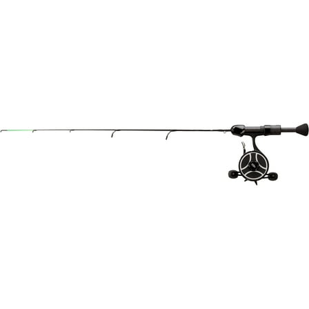 13 Fishing The Snitch Pro FreeFall Ghost Inline RH 23" Ice Fishing Rod Combo