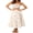 Khaki, variant on LMLYSoH Women's 2 Piece Skirt Outfits Off Shoulder Pattern Print Bandeau Long Flowy Skirt Set