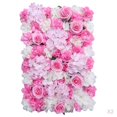 thumbnail image 1 of 2 Piezas de Pared de Flores de Rosas Artificiales, Flores de Fondo de Fotografía de 60x40 Cm, 1 of 8