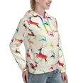 thumbnail image 3 of Hoodies for Women - Colorful elk Comfrt Colour Drawstring Women'S Fashion Hoodies & Sweatshirts, Fall Outfits Clothes for Women 2024 Pullover with Kangaroo Pocket, 3 of 7