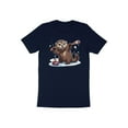 thumbnail image 5 of Funny Sea Otter Animal Playing Curling Player Game Day Gift T-Shirt Cool Otter Curling Player Birthday Holiday Present Men Women Tshirt, 5 of 10