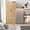 Wood, variant on Armoire Wardrobe Closet for Bedroom, Wardrobe Cabinet with 3 Drawers and Hanging Rod, Wooden Armoire Closet for Living Room, Wood