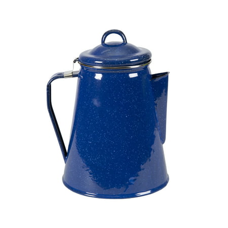 Stansport Enamel Percolator Coffee Pot – 8 Cup
