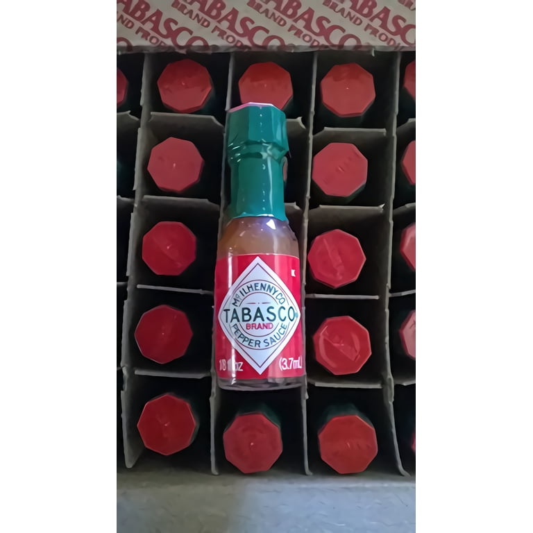 3 pack) Tabasco Miniature Pepper Sauce .125 Ounces Per Bottle