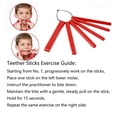 thumbnail image 5 of Kids Sensory Chew Toys for Autistic Children Teenagers, Dental Bite Blocks for Adult, Oral Training Tools, Blue, 5 of 9