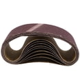 thumbnail image 2 of 10 Bandas de Lijado de Óxido de Aluminio de 75 X 533 mm, Bandas Abrasivas de 3 X 21 Pulgadas P60, 2 of 8