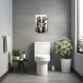 thumbnail image 2 of ZHONGYUTONG Funny Bathroom Wall Art Elephant Reading Newspaper on Toilet Poster Prints Cute Animal Canvas Picture for Toilet Restroom Wall Decor Framed (24.00" x 36.00"), 2 of 6