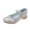 Silver, variant on Otqutp Little Girl Performance Shoes Baby Lightweight Shoes&nbsp;Children Shoes Princess Shoes Single Shoes Soft Soled Single Shoes