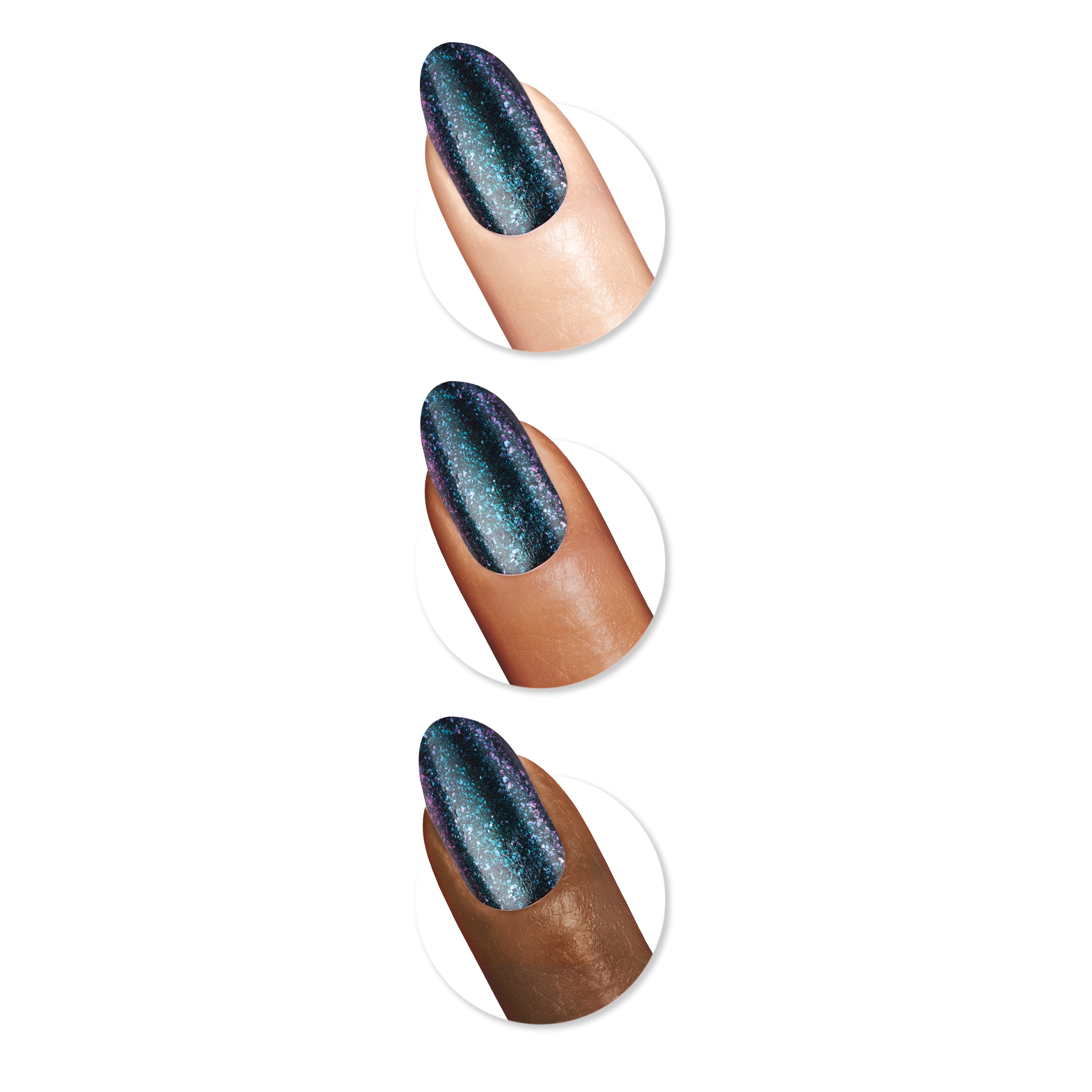 Sally Hansen Insta Dri Nail Polish, Illusion Top Coat, Fast-Drying, 0.31 oz