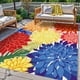 thumbnail image 1 of Alfombra Arenarug para interiores y exteriores, 240 x 300 cm, lavable, multicolor, 1 of 8