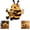 1pcs, variant on Cute Bee Night Light with Book Design, Warm Glow Animal Table Lamp for Bedroom Desk Bookshelf, Decorative 3D Bee Reading Lamp Gift for Book Lovers,3pcs