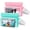 Pink + Green, variant on IPX8  Fanny Pack, [Up to 8.5"]  Bag for Women, Floating Phone Pouch Dry Bag for  17 16 15 Pro Max, Passport, Wallet, Card, Travel Beach Kayaking Boating Essentials, 2 Pack