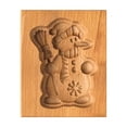 thumbnail image 3 of Wooden Cookie Stamp & Shortbread Mold Set - 3D Embossing Baking Molds for Springerle, Linzer, Maamoul Cookies | DIY Kitchen Tool, 3 of 5