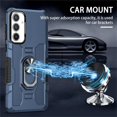 thumbnail image 2 of for Samsung Galaxy A54 5G Case with Metal Ring Kickstand for Women & Men, Heavy-Duty Protection Shockproof Bumper Cover Case for Samsung Galaxy A54 5G TY Blue, 2 of 18