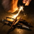 thumbnail image 4 of ASR Outdoor Fire Starter Micro Ceramic Ferro Rod Striker Create Sparks Emergency Survival Tool, White, 4 of 7